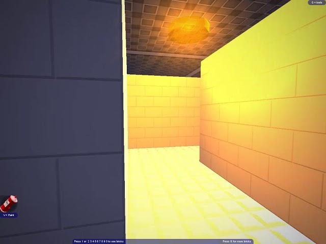 Blockland - PhilXD's Non-Euclidean Hallway