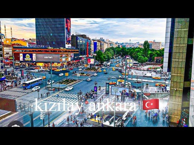 KIZILAY ANKARA WALKING TOUR | Ankara Travel Guide 2021| Turkey |