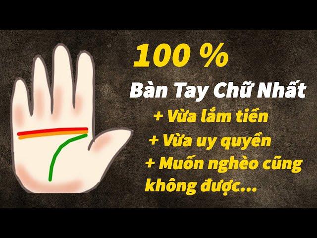 Bàn tay chữ nhất ở nam (nữ) giới nói lên điều gì? | Thư Viện Online