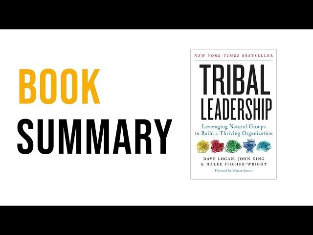 Tribal Leadership by Dave Logan, John King & Halee Fischer-Wright | Free Summary Audiobook