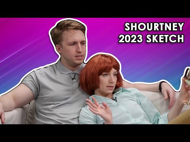 shourtney are dating but in character (shourtney sketch moments 2023)