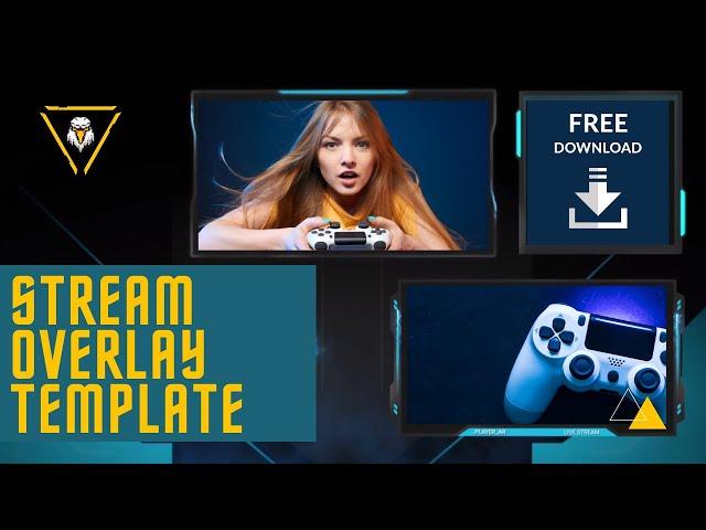 Free Overlays For OBS | Stream Overlay Template |NO COPYRIGHT | Free Stream Elements