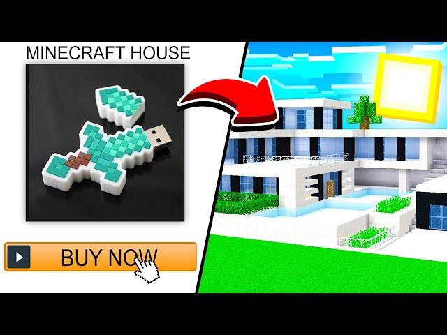 Buying 5 CRAZY Minecraft Houses from AMAZON!