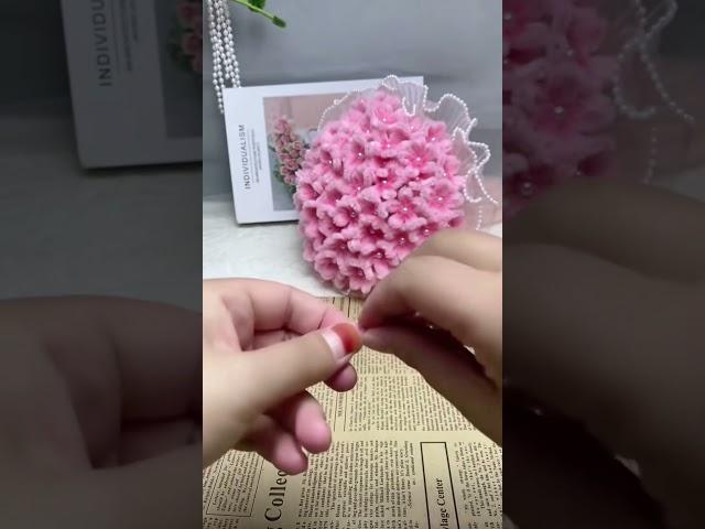 扭扭棒手捧花教程（Twist stick flower tutorial）