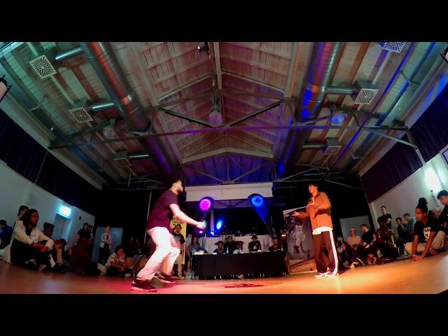 International Global Skillz : Hip Hop half Finale Obi Da Vibe vs TK