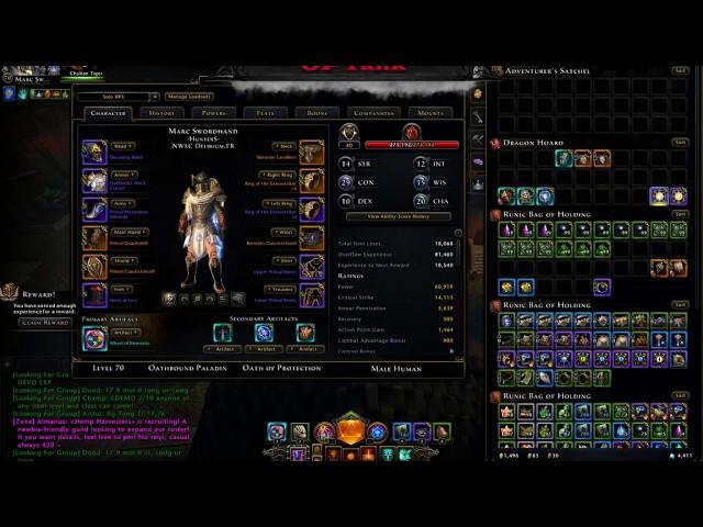 Neverwinter  Oathbound Paladin Protection DPS Build (DEAD BUILD DUE TO MOD 16)