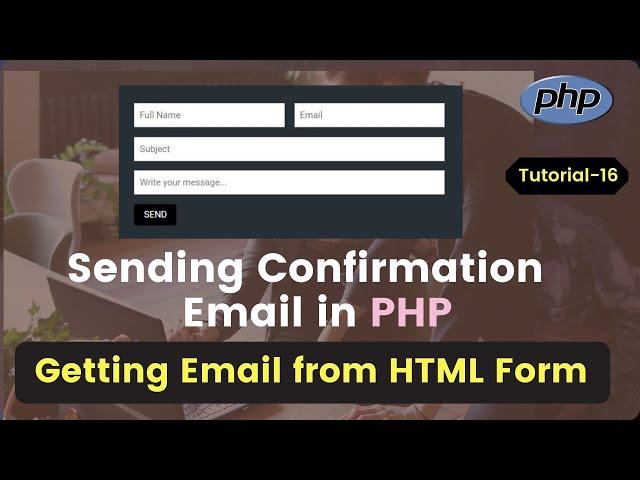 How to Receive Email from HTML Form | How to Send an Email on Form Submission Using PHP