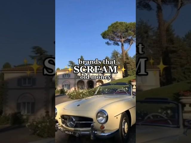 Old money that screams trends ️.#youtubeshorts #oldmoneyaesthetic #oldmoneyrich #viral #trend .