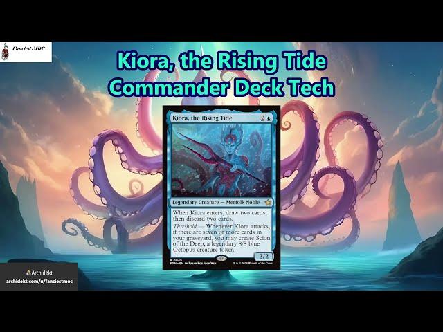 Kiora, the Rising Tide Commander/EDH Deck Tech | Multiply the Octopi!