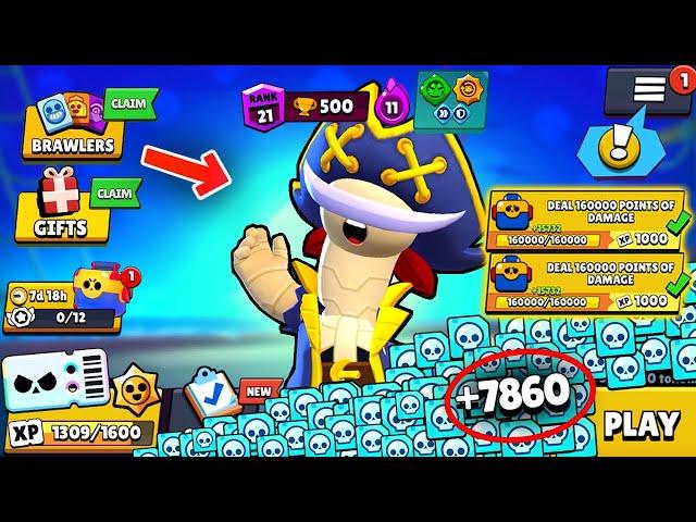 Complete PIRATE QUEST - Brawl Stars FREE MEGA BOX 2024