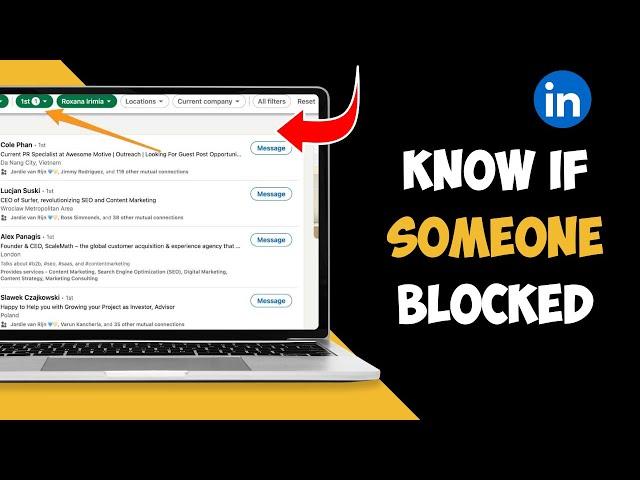 How to Know If Someone Blocked You on LinkedIn