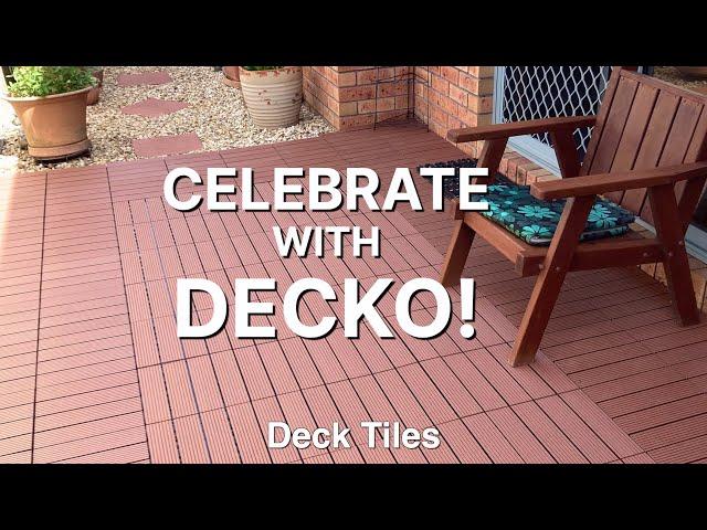 Spirit of DIY with DECKO Tiles // Deck Tiles