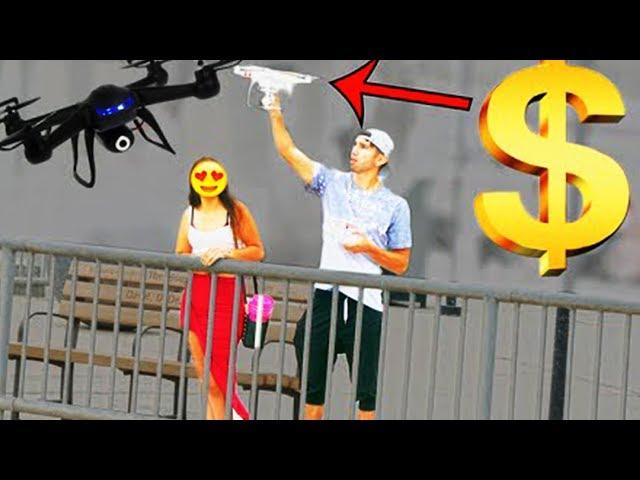 DRONE GOLD DIGGER PRANK (GOLD DIGGER EXPOSED)