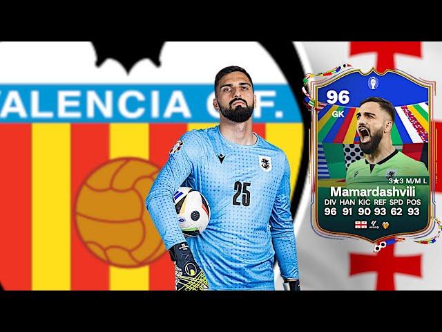 96 Team of the Tournament Giorgi Mamardashvili SBC PLAYER REVIEW | EA FC 24 ULTIMATE TEAM