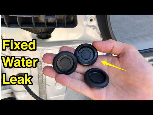 How to find and fix a water leak in your Toyota car.