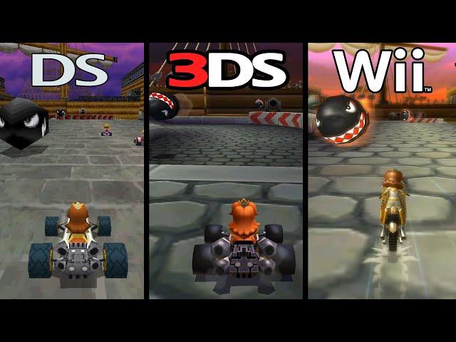 Airship Fortress - Mario Kart DS vs. Mario Kart 7 (3DS) vs. Mario Kart Wii