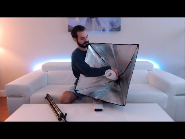 LimoStudio Softbox 700w Lighting Kit Unboxing & Review: Best Budget Lighting For YouTube?