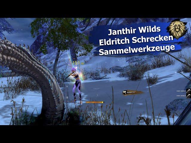 Janthir Wilds: Eldritch Schrecken Sammelwerkzeuge