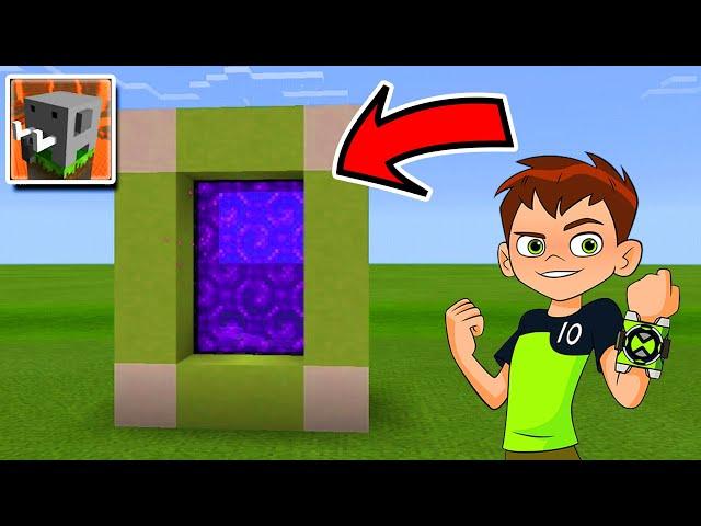 How to Make a PORTAL to BEN 10 in Craftsman: Building Craft