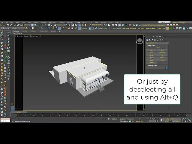 3DS Max - Plugin Update - Isolate By Material V2.0