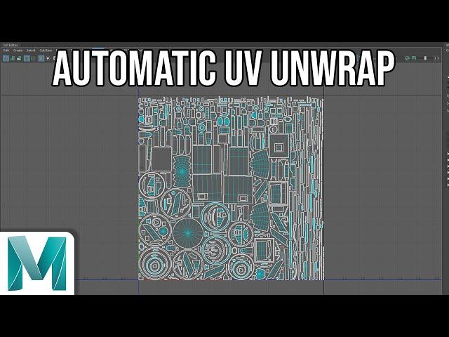 Maya - Automatic UV Unwrapping Models