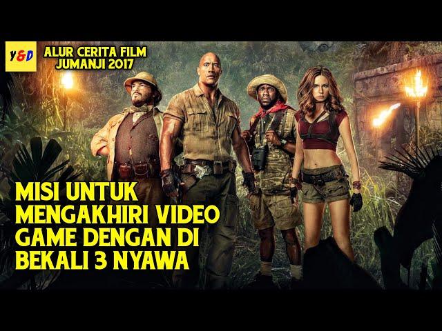 Aksi 4 Remaja Terseret Kedalam Video Game - ALUR CERITA FILM Jumanji Welcome To The Jungle