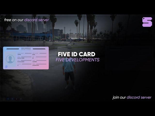 [FREE] five-idcard - NoPixel 4.0 Inspired Identity Card