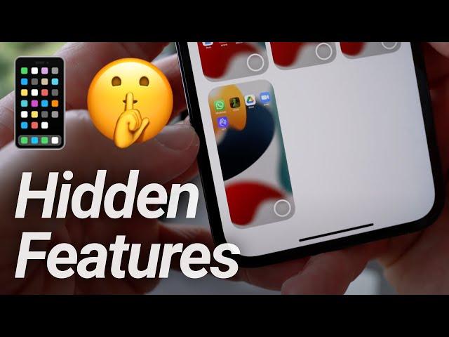 iPhone Hidden Features! iOS 15 TIPS & TRICKS