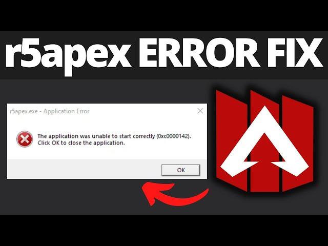 How To Fix r5apex.exe Apex Legends - Application Error on PC