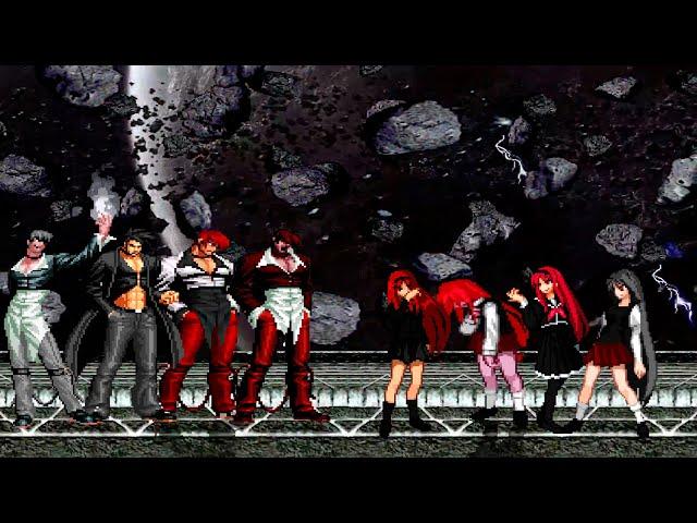 [KOF Mugen] Iori Yagami Team vs Akiha Yagami Team