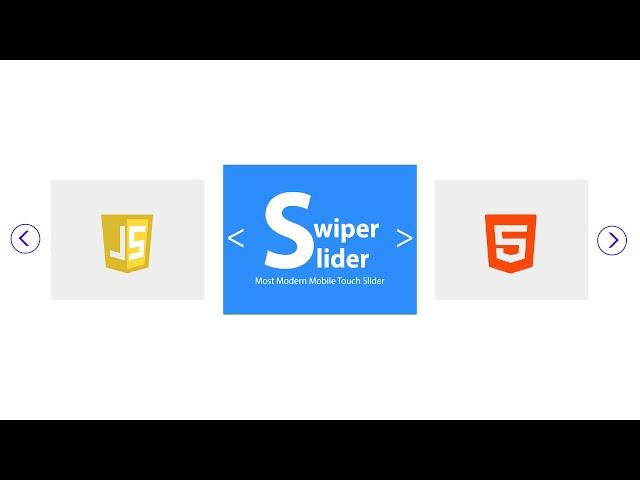 Swiper JS Tutorial | Carousel Slider HTML CSS with SwiperJS