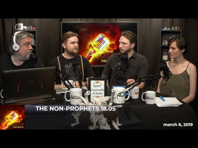 The Non-Prophets 18.05 with Denis Loubet, Jamie Boone, Kevin Stein, & Megan Bonner