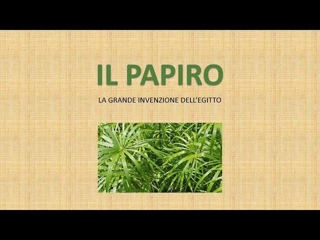 IL PAPIRO