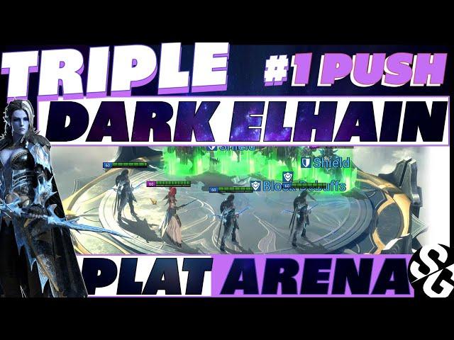 3x Dark Elhain Platinum arena to #1 | To be #1 you have to think outside the circle.