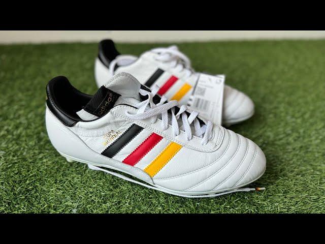 Adidas Copa Mundial FG Iconic Boots Review (German Colours) | Unboxing & On Feet ASMR (4K)