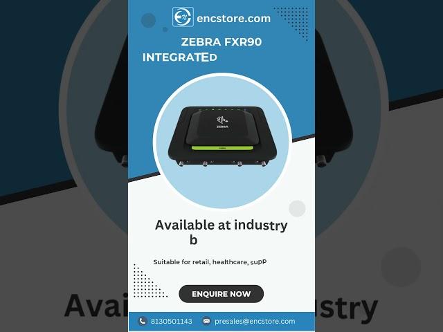 Zebra FXR90 Integrated RFID Reader