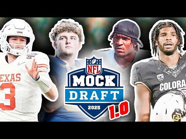 2025 NFL First-Round Mock Draft For All 32 Picks: 1.0! (Post Draft Early Predictions)