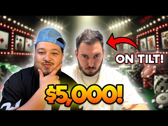 $5,000 Blackjack Session Gets HEATED!