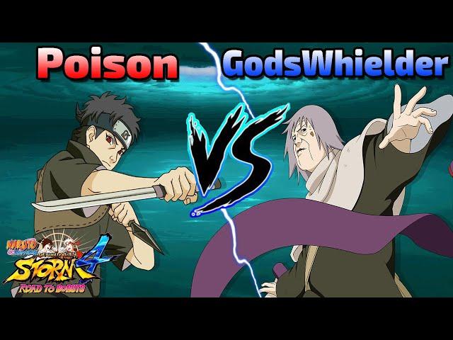 Poisoned Okami Vs GodsWhielder | Naruto Storm 4