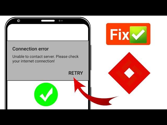 how to fix roblox connection error problem || fix connection error roblox