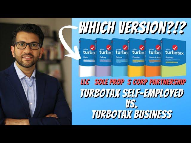 Which TurboTax Version for Your Business? LLC vs. S Corp vs. Partnership vs. Sole Prop