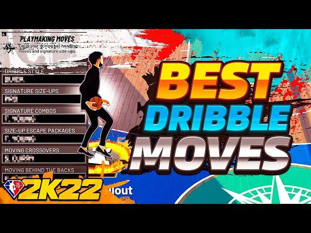 BEST DRIBBLE MOVES IN NBA 2K22... *FASTEST* BEST COMBOS w/ GLITCHY SIG TUTORIAL BECOME A DRIBBLE G0D