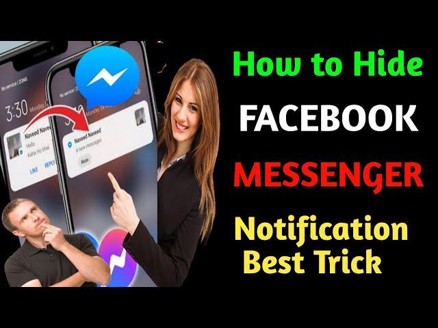 How to Hide Facebook Messenger Message Preview notification 2023 | Fb messenger notification off