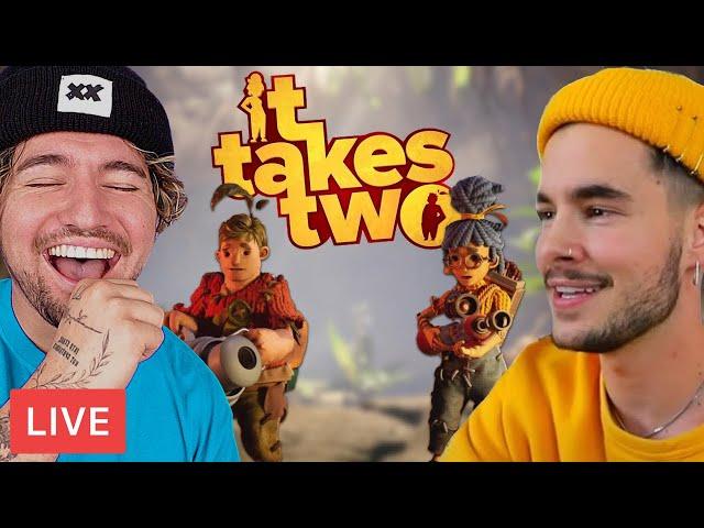 Jc Caylen & Kian Lawley Play The STUPIDEST Game EVER… (It Takes Two) *FULL STREAM*