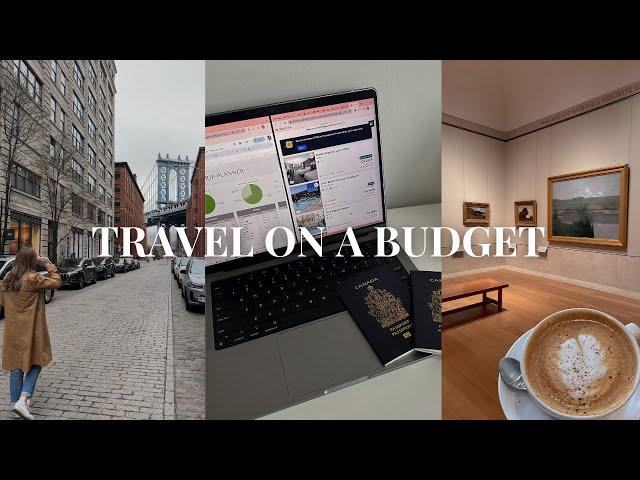 How To Travel on a Budget  tips/tricks for saving, finding cheap flights & more