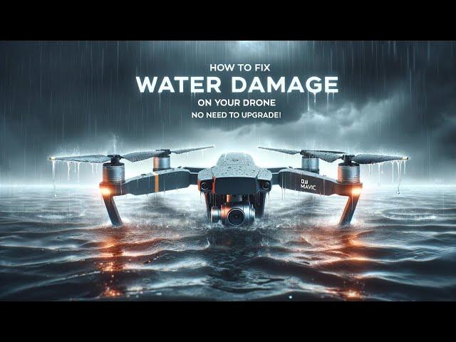 Fix water damage on your drone