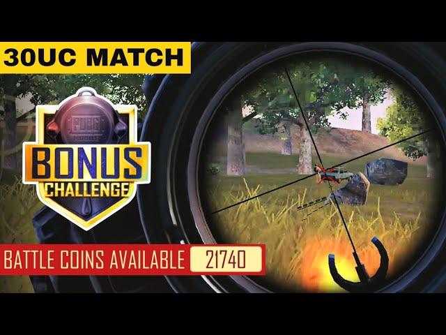 30UC MATCH // SOLO BONUS CHALLENGE // #pubgmobile #MekZone Gaming #bgmi