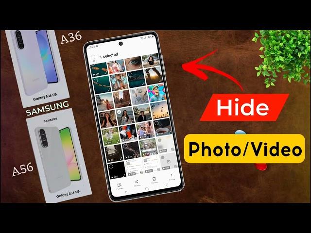 Samsung Galaxy A36 Hide Photos & Videos | Samsung Galaxy A56 Private Photo Hide & Unhide Settings