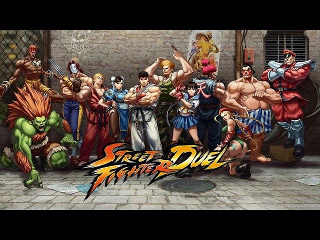 Получил 25 бойцов А ранга → Street Fighter Duel