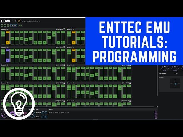 EMU Tutorial 2:  Groups, Programs, and Banks